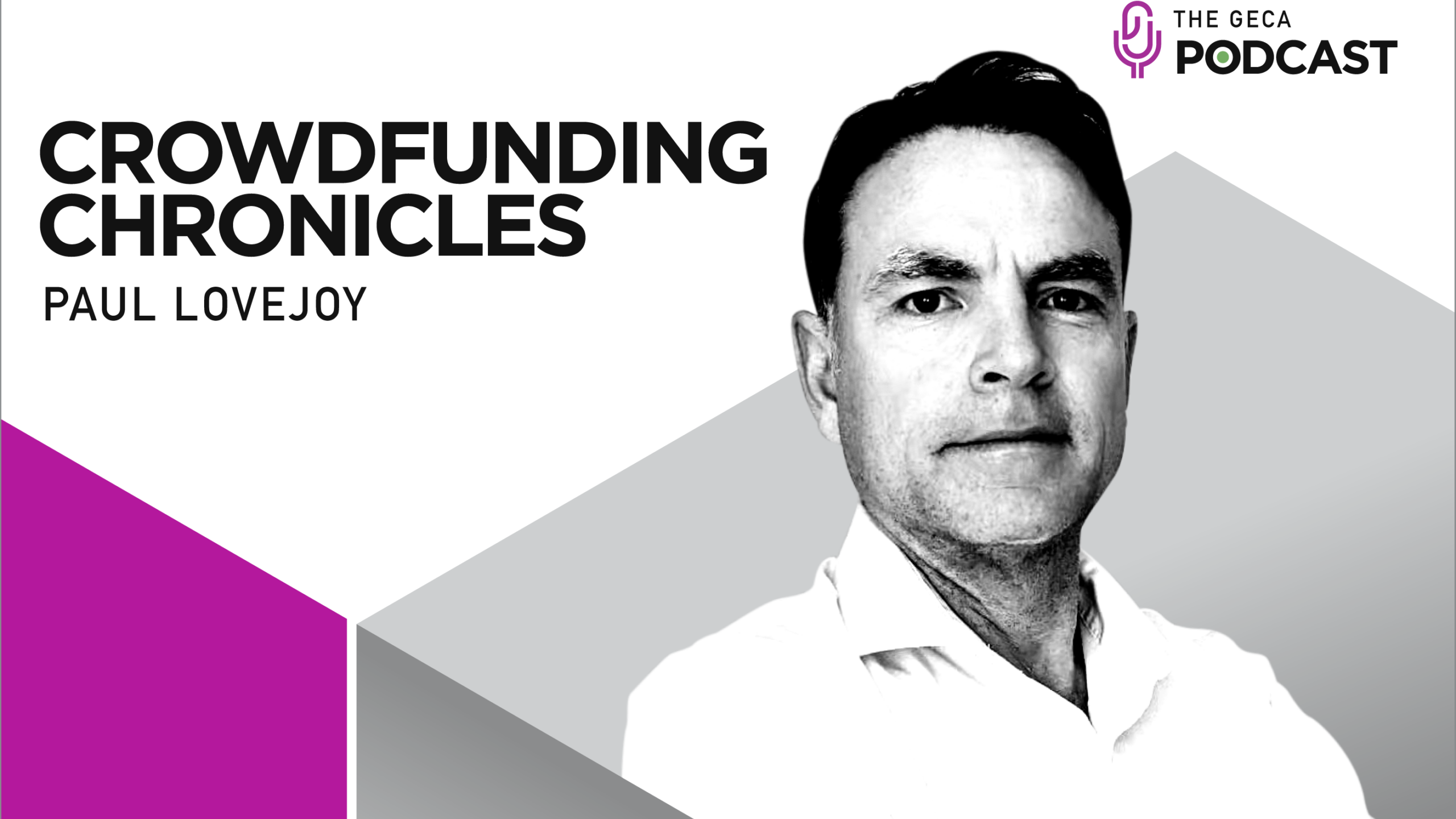 Headshot of Paul Lovejoy, Principal Investment Advisor at Stakeholder Enterprise and recipient of the Crowdfunding Professional Association's 2024 'Pay It Forward' Award. Based in Hawaii, Paul is a prolific retail crowdfunding investor who completed a 366-day daily investment streak, investing in over 400 real estate loans, 70 small businesses, and 20 family farms. His work focuses on democratizing access to private markets, impact investing, and building alternative financial infrastructure through community-based crowdfunding. Featured on the GECA Podcast discussing diversification strategies, systemic change in finance, and practical advice for new crowdfunding investors and founders.